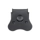 G17/G19/ACP Airsoft Double Mag Pouch Series - Black [Amomax]